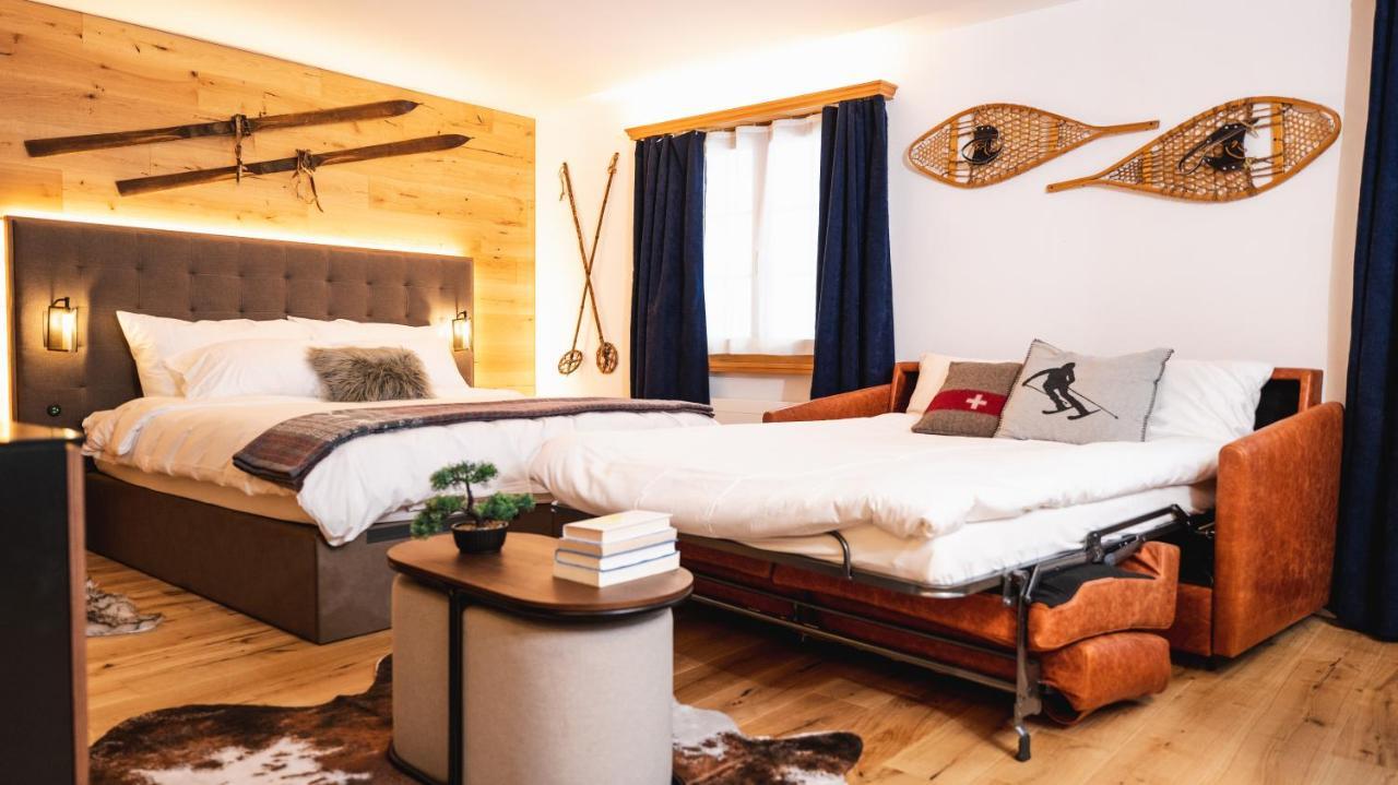 Wunderstay Alpine 3 Chic Studio Central Location Klosters Exterior photo