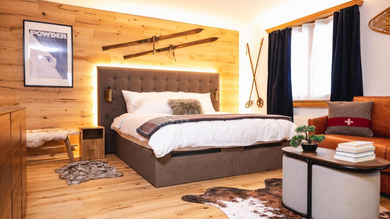 Wunderstay Alpine 3 Chic Studio Central Location Klosters Exterior photo
